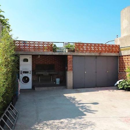 New Mex Inspired Bo-Ho Chic Apartment With Private Patio And Roof Terrace เม็กซิโกซิตี้ ภายนอก รูปภาพ