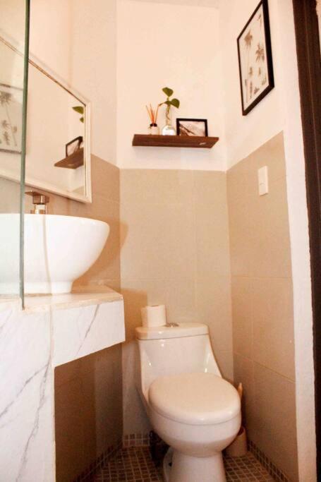 New Mex Inspired Bo-Ho Chic Apartment With Private Patio And Roof Terrace เม็กซิโกซิตี้ ภายนอก รูปภาพ