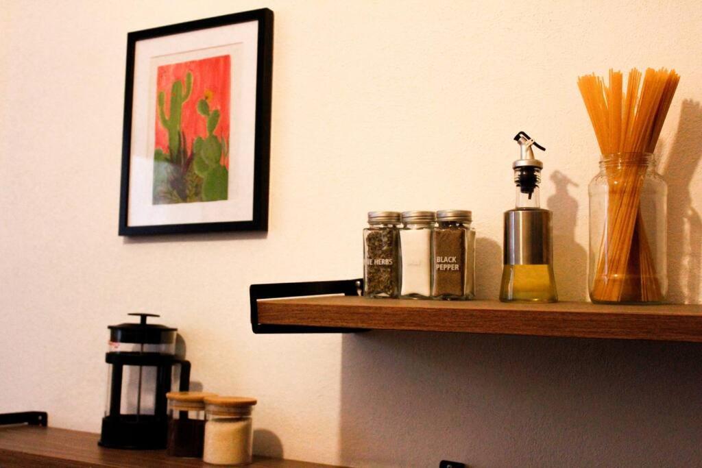 New Mex Inspired Bo-Ho Chic Apartment With Private Patio And Roof Terrace เม็กซิโกซิตี้ ภายนอก รูปภาพ
