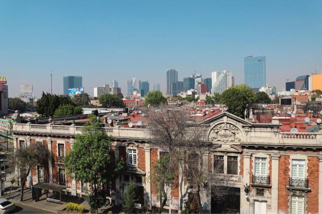 New Mex Inspired Bo-Ho Chic Apartment With Private Patio And Roof Terrace เม็กซิโกซิตี้ ภายนอก รูปภาพ